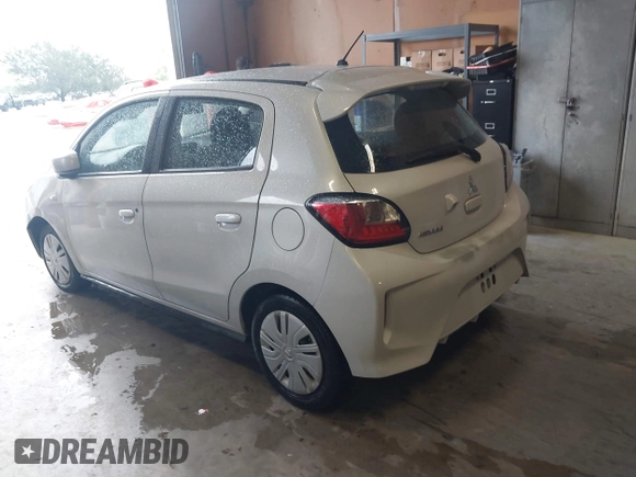2021 Mitsubishi Mirage ES z VIN ML32AUHJ9MH008568, wystawiony jako IAAI lot #42428758 z przebiegiem 69 863 mil mil oraz . Historia ofert i sprzedaży dostępna na DreamBid. Obrazek 3.