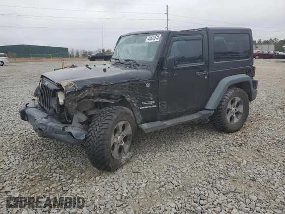 2013 Jeep Wrangler Sport with VIN 1C4AJWAG5DL511269, listed as a Copart auction lot 44527515 with 107,671 mi miles and Salvage title. Bid and sale history available at DreamBid. Image 1.