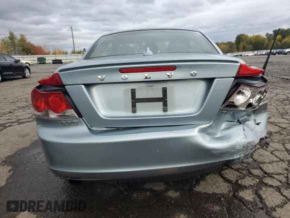 2007 Volvo C70 with VIN YV1MC68247J026004, listed as a Copart auction lot 78903064 with 118,059 mi miles and Salvage Title. Bid and sale history available at carsss.com. Image 6.