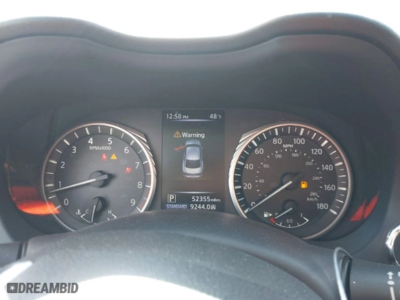 2018 Infiniti Q50 3.0t SPORT with VIN JN1EV7AR1JM442294, listed as a IAAI auction lot 41408602 with 52,355 mi miles. Bid and sale history available at carsss.com. Image 7.