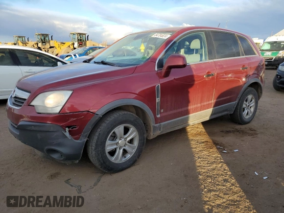 2009 Saturn VUE XE with VIN 3GSDL43N79S611791, listed as a Copart auction lot 84704624 with 212,666 mi miles and Salvage Title. Bid and sale history available at carsss.com. Image 1.