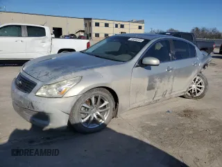 2008 Infiniti G35 Sedan Journey with VIN JNKBV61E98M225673, listed as a Copart auction lot 48490205 with 0 mi miles and Salvage Title. Bid and sale history available at carsss.com. Image 1.