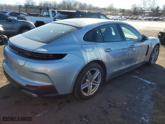 2024 Porsche Panamera with VIN WP0AA2YA6RL004849, listed as a Copart auction lot 45756395 with NaN miles and Salvage Title. Bid and sale history available at carsss.com. Image 3.