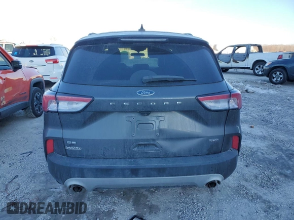 2020 Ford Escape SE Sport Hybrid with VIN 1FMCU0BZ9LUB67981, listed as a Copart auction lot 42164825 with 89,982 mi miles and Salvage Title. Bid and sale history available at carsss.com. Image 6.