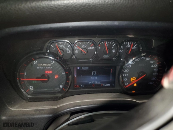 2015 GMC Sierra 2500HD SLT with VIN 1GT12ZE83FF605749, listed as a Copart auction lot 86319134 with 347,759 mi miles and Salvage Title. Bid and sale history available at carsss.com. Image 9.