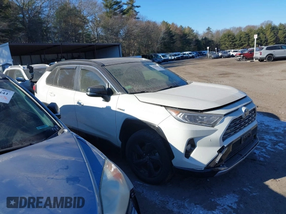 2021 Toyota RAV4 Hybrid XSE with VIN JTME6RFV6MJ005442, listed as a IAAI auction lot 41306055 with 24,187 mi miles. Bid and sale history available at carsss.com. Image 13.