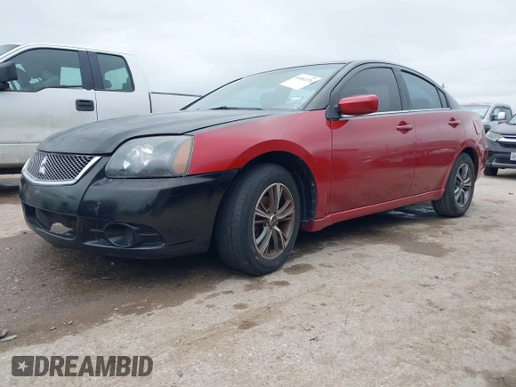2011 Mitsubishi Galant ES with VIN 4A32B3FF6BE028291, listed as a IAAI auction lot 41061276 with 1 mi miles. Bid and sale history available at carsss.com. Image 2.