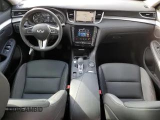 2021 Infiniti QX50 SENSORY with VIN 3PCAJ5CB1MF118819, listed as a Copart auction lot 62859424 with 27,171 mi miles and Salvage Title. Bid and sale history available at carsss.com. Image 8.