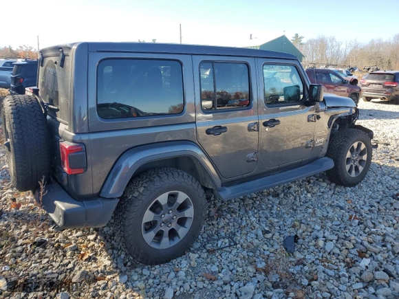 2018 Jeep Wrangler Unlimited Sahara with VIN 1C4HJXEN4JW273079, listed as a Copart auction lot 78064814 with 133,907 mi miles and Salvage Title. Bid and sale history available at carsss.com. Image 3.