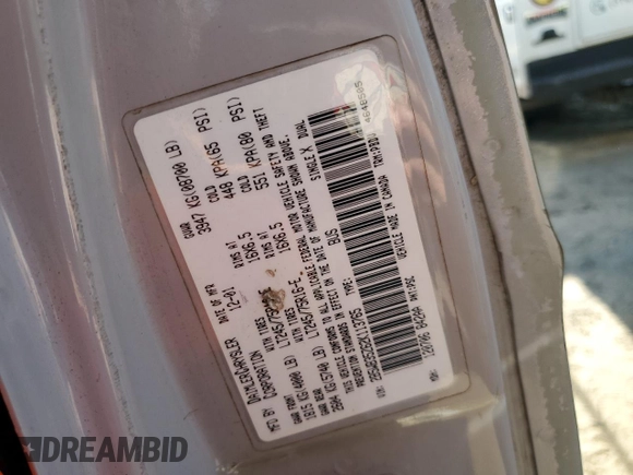 2002 Dodge Passenger z VIN 2B5WB35Z62K113765, wystawiony jako Copart lot #71943144 z przebiegiem 81 060 mil mil oraz Szkoda całkowita • Salvage title. Historia ofert i sprzedaży dostępna na DreamBid. Obrazek 13.