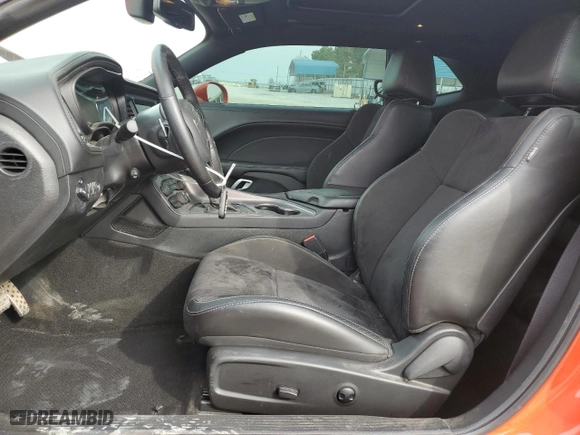 2023 Dodge Challenger R/T with VIN 2C3CDZBTXPH689231, listed as a Copart auction lot 48801405 with 9,386 mi miles and Salvage Title. Bid and sale history available at carsss.com. Image 7.