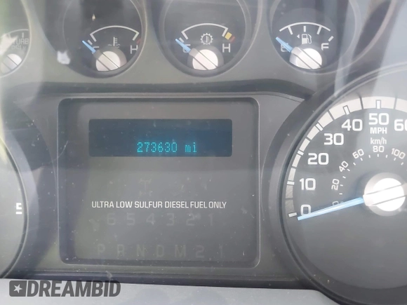 2011 Ford F-250 XL with VIN 1FTBF2AT3BEC34229, listed as a IAAI auction lot 42595342 with 273,630 mi miles and . Bid and sale history available at DreamBid. Image 15.