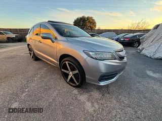 2018 Acura RDX Technology with VIN 5J8TB3H50JL010568, listed as a Copart auction lot 87761635 with 129,034 mi miles and Clean Title. Bid and sale history available at DreamBid. Image 1.