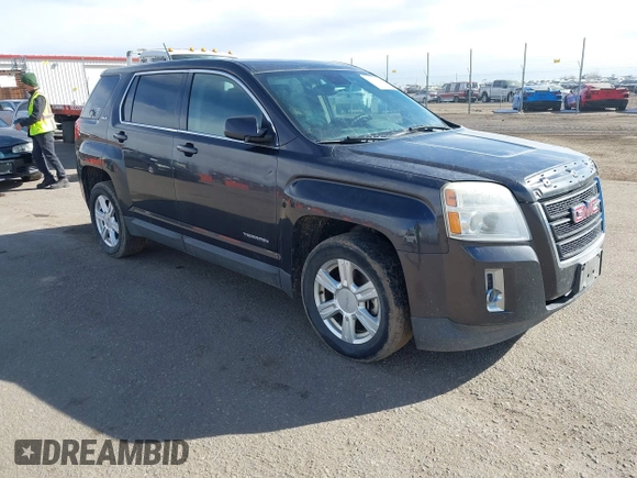 2014 GMC Terrain SLE with VIN 2GKFLVEK1E6140473, listed as a IAAI auction lot 41550314 with 143,728 mi miles. Bid and sale history available at carsss.com. Image 1.