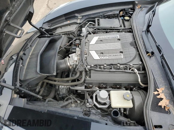 2016 Chevrolet Corvette with VIN NY75018, listed as a Copart auction lot 57996654 with 53,270 mi miles and Salvage title. Bid and sale history available at DreamBid. Image 11.