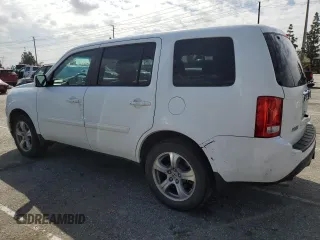 2014 Honda Pilot EX-L with VIN 5FNYF3H52EB005809, listed as a Copart auction lot 49451195 with 147,181 mi miles and Salvage Title. Bid and sale history available at DreamBid. Image 2.