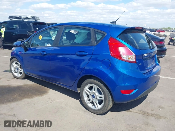 2018 Ford Fiesta SE with VIN 3FADP4EJ7JM110795, listed as a IAAI auction lot 42076739 with 1 mi miles. Bid and sale history available at carsss.com. Image 3.