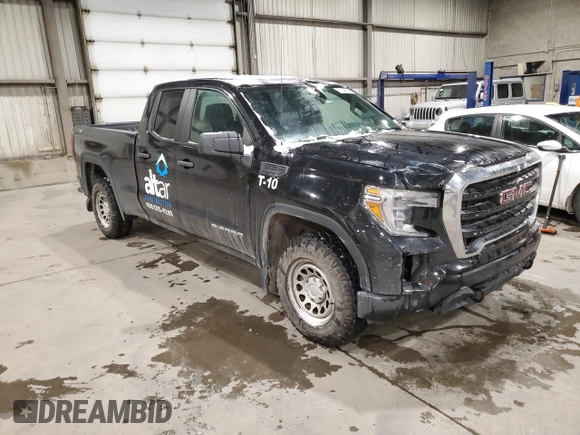 2022 GMC Sierra 1500 with VIN 1GTR9AED4NZ181850, listed as a Copart auction lot 87044594 with 117,969 mi miles and Salvage Title. Bid and sale history available at DreamBid. Image 4.