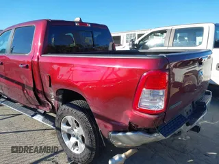2019 Ram 1500 Big Horn/Lone Star with VIN 1C6SRFFT8KN870451, listed as a IAAI auction lot 41639815 with 100,924 mi miles. Bid and sale history available at carsss.com. Image 6.