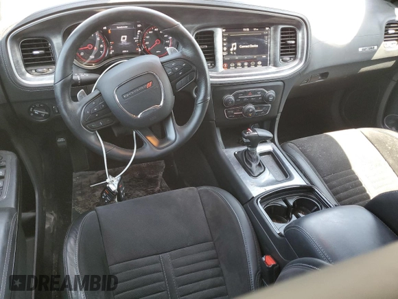 2022 Dodge Charger R/T with VIN 2C3CDXCT4NH198377, listed as a Copart auction lot 52013875 with 25,500 mi miles and Salvage Title. Bid and sale history available at DreamBid. Image 8.