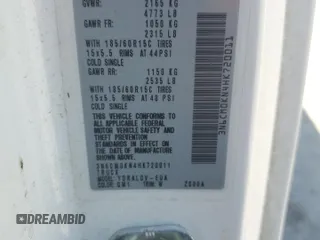 2017 Nissan NV200 S z VIN 3N6CM0KN4HK720011, wystawiony jako Copart lot #53817365 z przebiegiem Nie podano mil oraz Tytuł czysty. Historia ofert i sprzedaży dostępna na DreamBid. Obrazek 13.