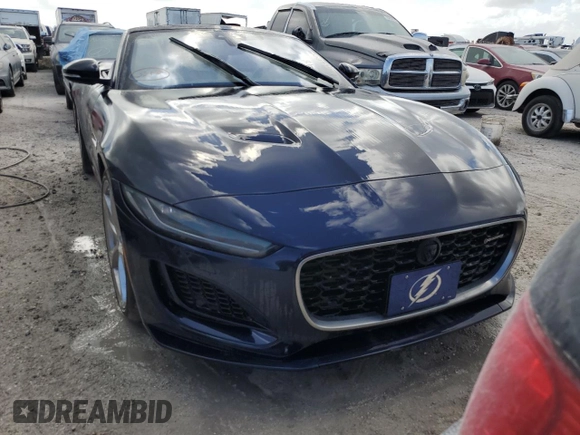 2024 Jaguar F-Type with VIN SAJDF5EE4RCK83713, listed as a Copart auction lot 74660014 with Not Provided miles and Non Repairable. Bid and sale history available at DreamBid. Image 5.