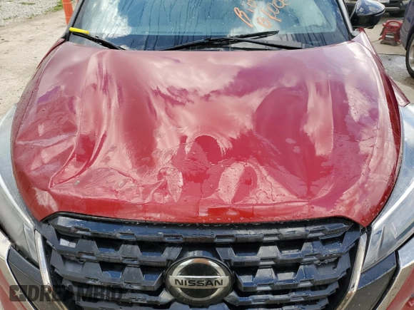 2021 Nissan Kicks SR z VIN 3N1CP5DV8ML537710, wystawiony jako Copart lot #56881755 z przebiegiem 27 402 mil mil oraz Szkoda całkowita • Salvage title. Historia ofert i sprzedaży dostępna na DreamBid. Obrazek 12.