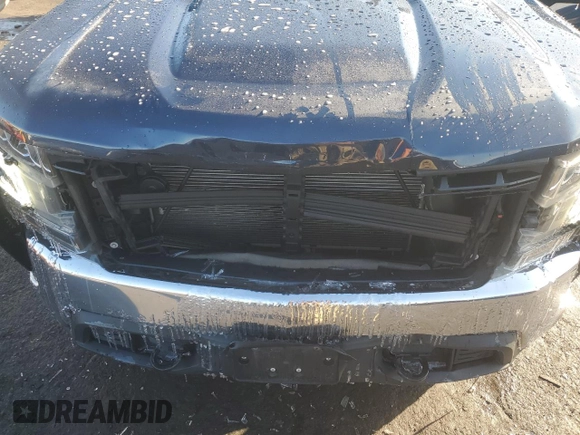 2021 Chevrolet Silverado 1500 LT with VIN 1GCRYDED4MZ125054, listed as a Copart auction lot 44654885 with 133,370 mi miles and Salvage Title. Bid and sale history available at DreamBid. Image 11.