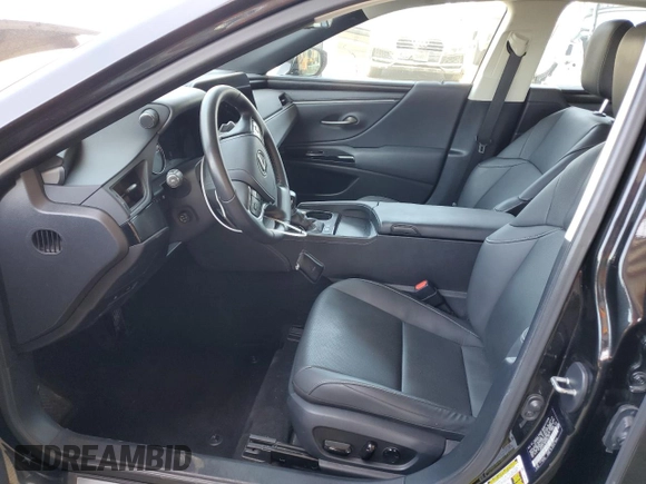 2023 Lexus ES 300h with VIN 58ADA1C18PU034705, listed as a Copart auction lot 56221745 with 43,267 mi miles and Salvage title. Bid and sale history available at DreamBid. Image 7.