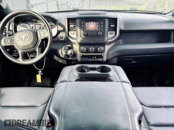 2022 Ram 1500 Tradesman with VIN 1C6RRFGG8NN241874, listed as a Copart auction lot 63913105 with 37,400 mi miles and Salvage title. Bid and sale history available at DreamBid. Image 9.