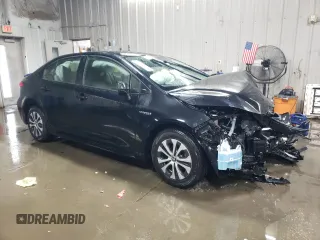 2021 Toyota Corolla Hybrid LE with VIN JTDEAMDE1MJ000461, listed as a Copart auction lot 45536215 with 29,891 mi miles and Salvage Title. Bid and sale history available at carsss.com. Image 4.
