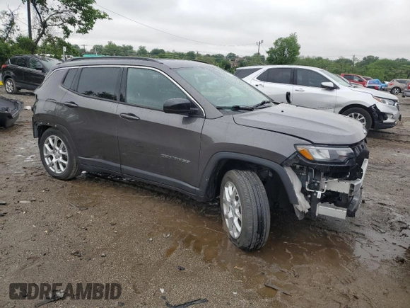2023 Jeep Compass Latitude Lux с VIN 3C4NJDFN7PT544666, выставлен на аукционе Copart как лот 56921905 с пробегом 12 022 миль миль и Списание • Salvage title. История ставок и продаж доступна на DreamBid. Изображение 4.