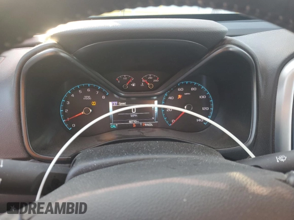 2018 GMC Canyon 4WD SLT with VIN 1GTG6DEN6J1215242, listed as a Copart auction lot 82960224 with 82,710 mi miles and Salvage Title. Bid and sale history available at carsss.com. Image 9.