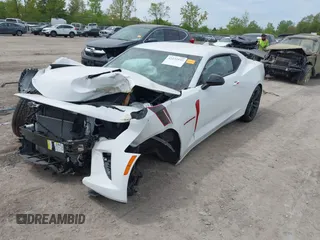 2018 Chevrolet Camaro 2SS with VIN 1G1FH1R77J0184548, listed as a IAAI auction lot 42232532 with 35,994 mi miles and . Bid and sale history available at DreamBid. Image 2.