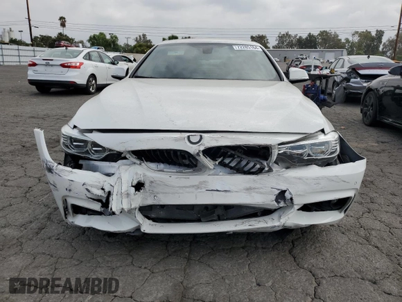 2016 BMW 4 Series 435i with VIN WBA3T3C57G5A42322, listed as a Copart auction lot 72285164 with 55,486 mi miles and Salvage title. Bid and sale history available at DreamBid. Image 5.