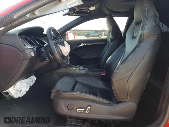 2014 Audi S5 Premium Plus with VIN WAUCGAFRXEA066977, listed as a Copart auction lot 46755005 with 157,635 mi miles and Salvage Title. Bid and sale history available at carsss.com. Image 7.