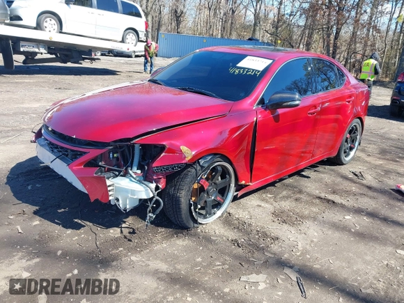 2010 Lexus IS 250 with VIN JTHCF5C28A5039993, listed as a IAAI auction lot 41833214 with 70,415 mi miles and . Bid and sale history available at DreamBid. Image 2.