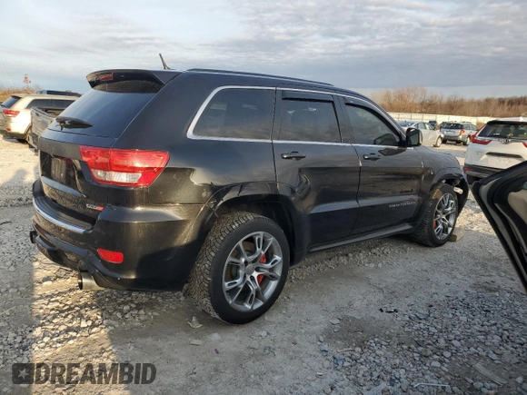 2012 Jeep Grand Cherokee SRT8 with VIN 1C4RJFDJ2CC265421, listed as a Copart auction lot 48654325 with 115,514 mi miles and Salvage Title. Bid and sale history available at carsss.com. Image 3.