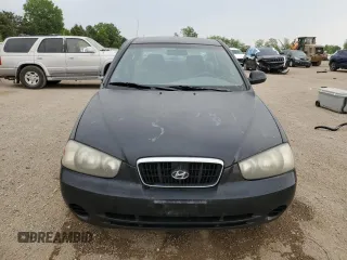 2003 Hyundai Elantra GLS z VIN KMHDN45D63U594320, wystawiony jako Copart lot #58742565 z przebiegiem 163 772 mil mil oraz Szkoda całkowita • Salvage title. Historia ofert i sprzedaży dostępna na DreamBid. Obrazek 5.