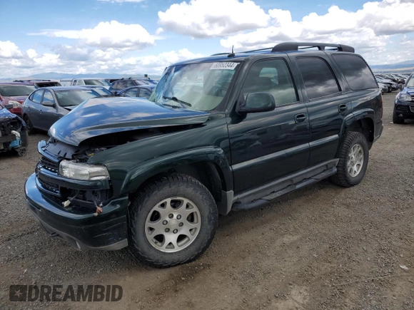 2002 Chevrolet Tahoe LT with VIN 1GNEK13Z12R305819, listed as a Copart auction lot 60952344 with 167,265 mi miles and Clean Title. Bid and sale history available at carsss.com. Image 1.
