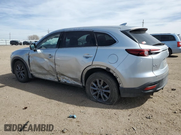 2022 Mazda CX-9 Touring with VIN JM3TCBCY4N0605297, listed as a Copart auction lot 47891425 with 28,369 mi miles and Salvage Title. Bid and sale history available at carsss.com. Image 2.