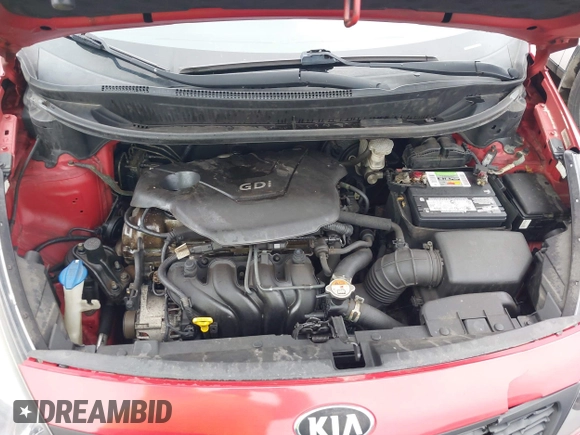 2014 Kia Rio LX with VIN KNADM4A36E6417050, listed as a IAAI auction lot 42005888 with 129,433 mi miles. Bid and sale history available at carsss.com. Image 10.