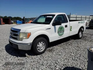 2013 Ford F-150 XL with VIN 1FTNF1CF1DKE06924, listed as a Copart auction lot 54252525 with 222,384 mi miles and Salvage title. Bid and sale history available at DreamBid. Image 1.