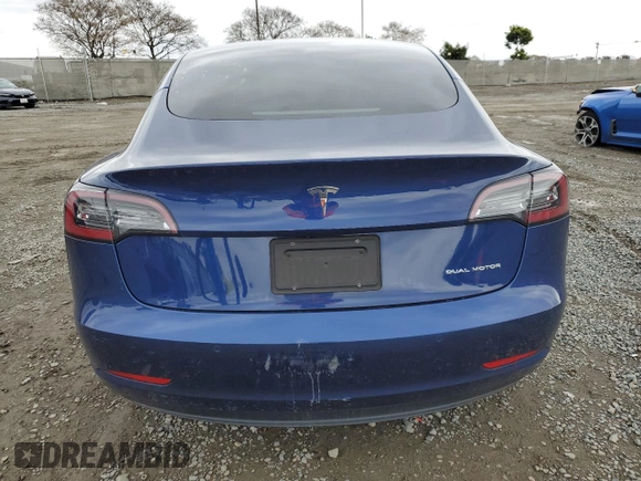 2021 Tesla Model 3 Long Range z VIN 5YJ3E1EB4MF876849, wystawiony jako Copart lot #48927385 z przebiegiem 32 163 mil mil oraz Szkoda całkowita • Salvage title. Historia ofert i sprzedaży dostępna na DreamBid. Obrazek 6.