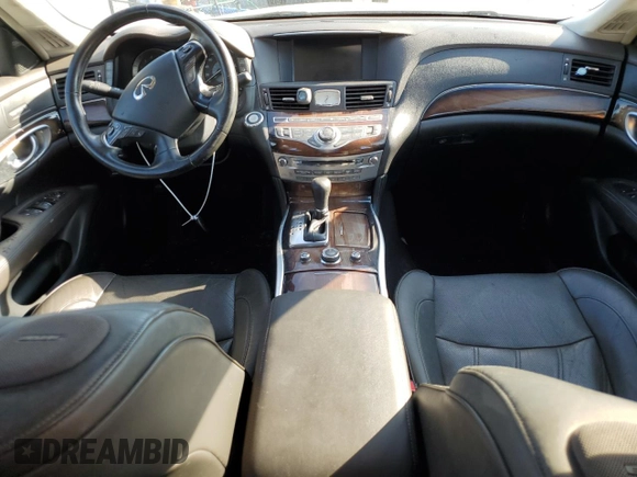 2011 Infiniti M37 with VIN JN1BY1AP4BM324506, listed as a Copart auction lot 68089244 with 96,600 mi miles and Salvage Title. Bid and sale history available at carsss.com. Image 8.