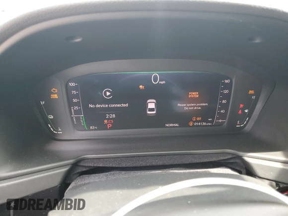2024 Honda Accord Touring с VIN 1HGCY2F80RA051716, выставлен на аукционе Copart как лот 54954045 с пробегом 14 136 миль миль и Списание • Salvage title. История ставок и продаж доступна на DreamBid. Изображение 9.