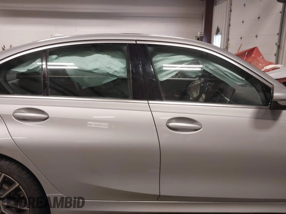 2019 BMW 3 Series 330i xDrive with VIN WBA5R7C53KAJ86493, listed as a IAAI auction lot 41559974 with 55,391 mi miles. Bid and sale history available at carsss.com. Image 14.