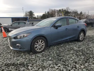 2016 Mazda Mazda3 i Grand Touring with VIN 3MZBM1X71GM247859, listed as a Copart auction lot 86064134 with 87,528 mi miles and Salvage Title. Bid and sale history available at carsss.com. Image 1.