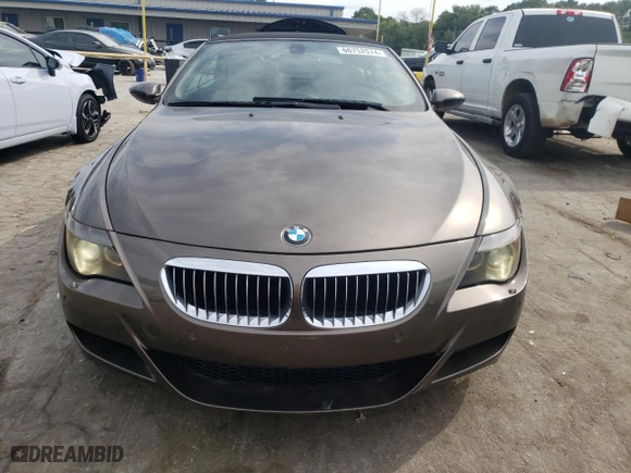 2007 BMW 6 Series M6 with VIN WBSEK93527CY78915, listed as a Copart auction lot 66752574 with 72,320 mi miles and Clean Title. Bid and sale history available at carsss.com. Image 5.