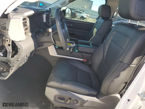 2024 Toyota Tundra 4WD Limited Hybrid with VIN 5TFJC5DB6RX072426, listed as a Copart auction lot 84872244 with 12,297 mi miles and Salvage Title. Bid and sale history available at carsss.com. Image 7.